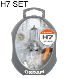 SET REZERVNIH AUTO SIJALICA H7 12V MINIBOX ORIGINAL OSRAM
